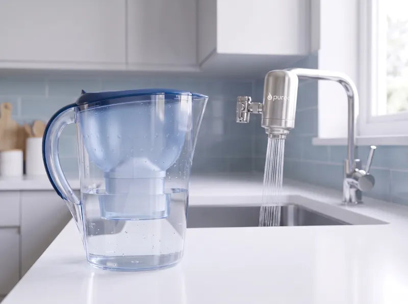 Nu rămâi niciodată fără apă filtrată.